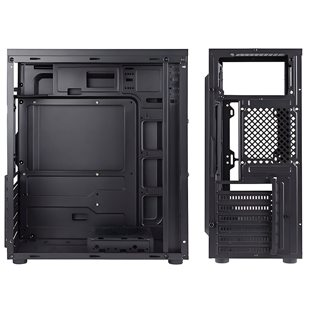 Gabinete Gamer MT-G220BK C3Tech, Lateral em Acrílico, Mid Tower, S/Fonte, Preto