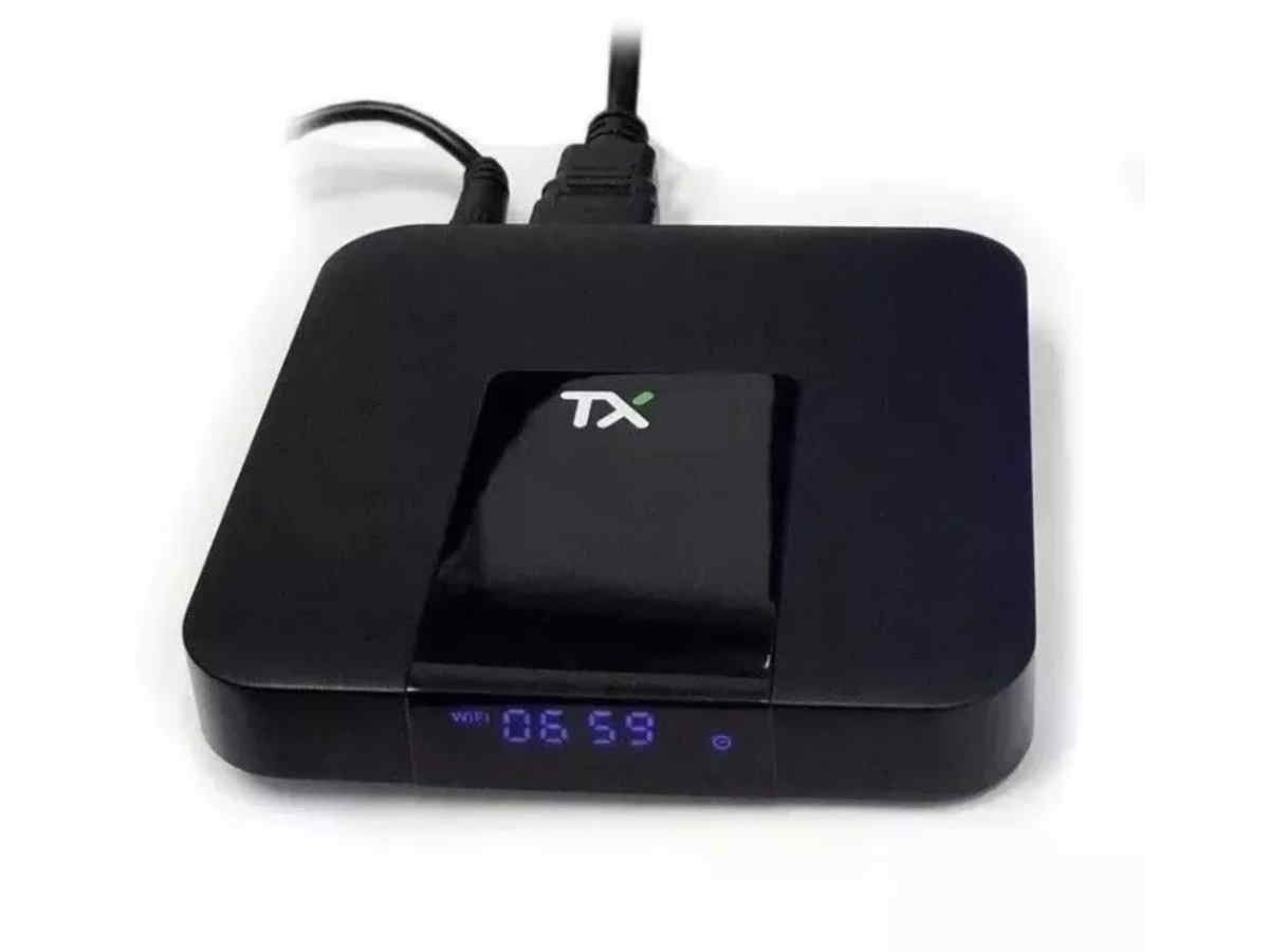Receptor Tv Box TX9 4k 4GB de Memória 32GB de Armazenamento Android 8.1