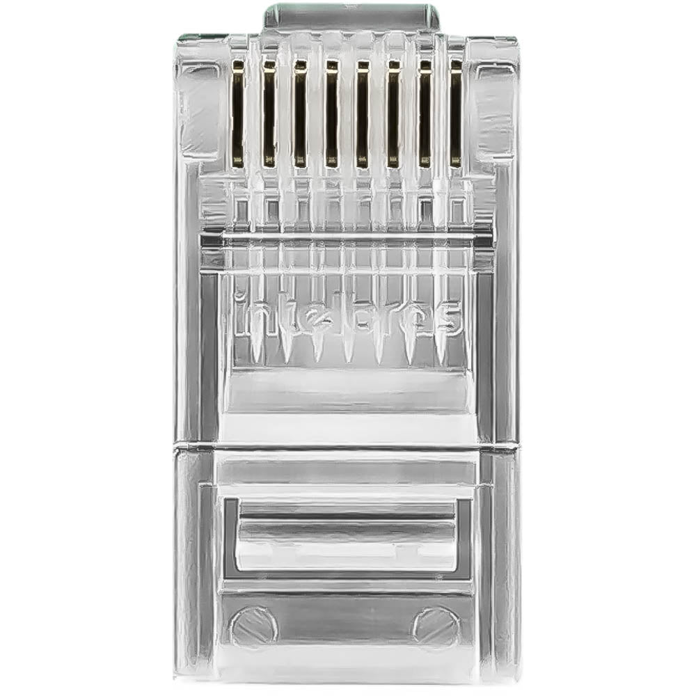 Plug Conector RJ45 Conex 1000 RJ45 CAT6 Gigabit Intelbras