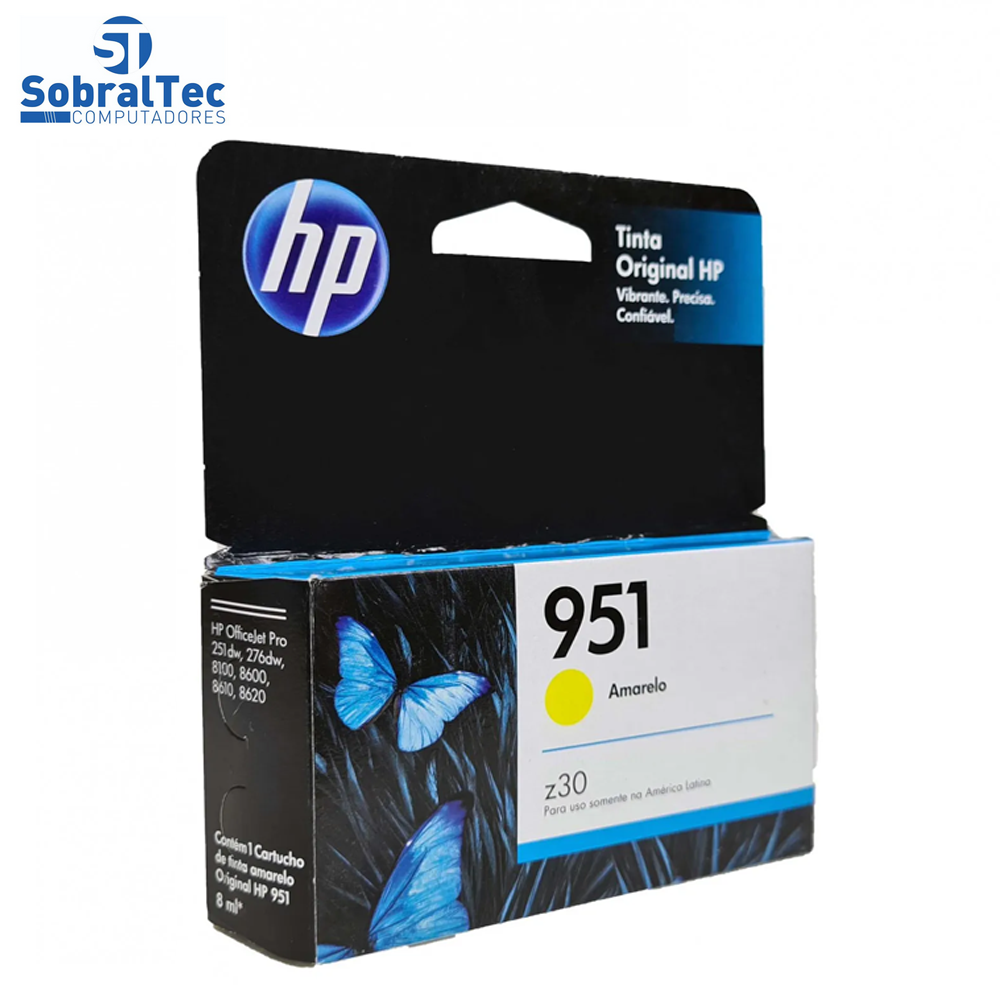 Cartucho hp 951 Amarelo Cn052al