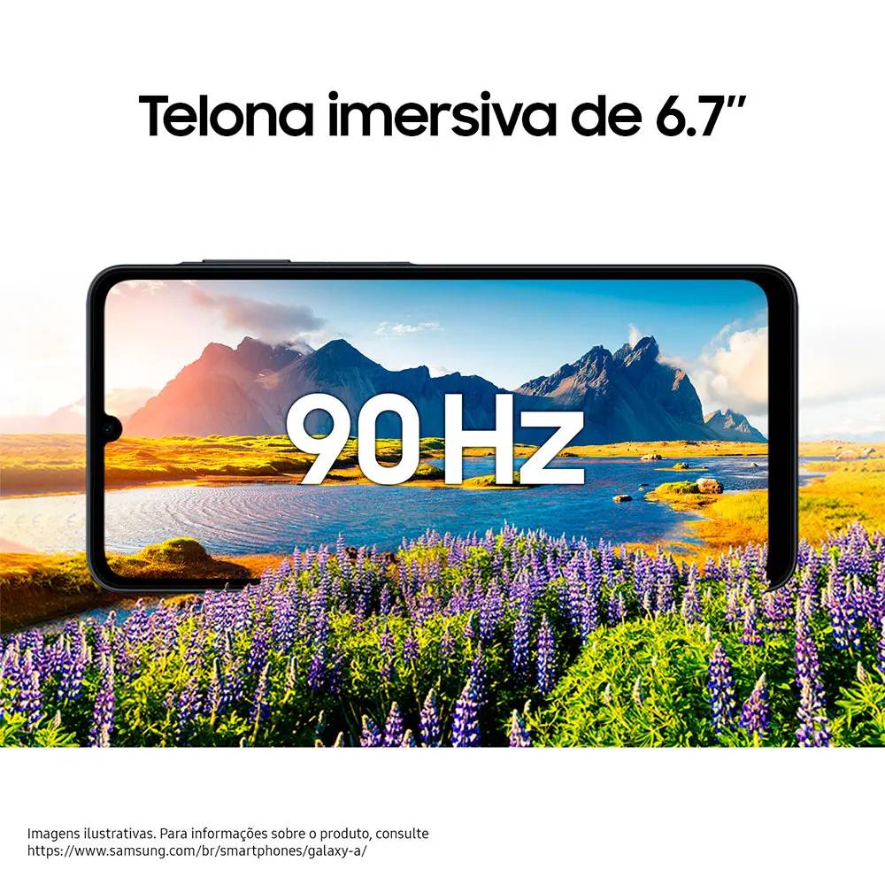 Smartphone Samsung Galaxy A07, 128GB, 4GB RAM + RAM Plus até 4GB - Verde