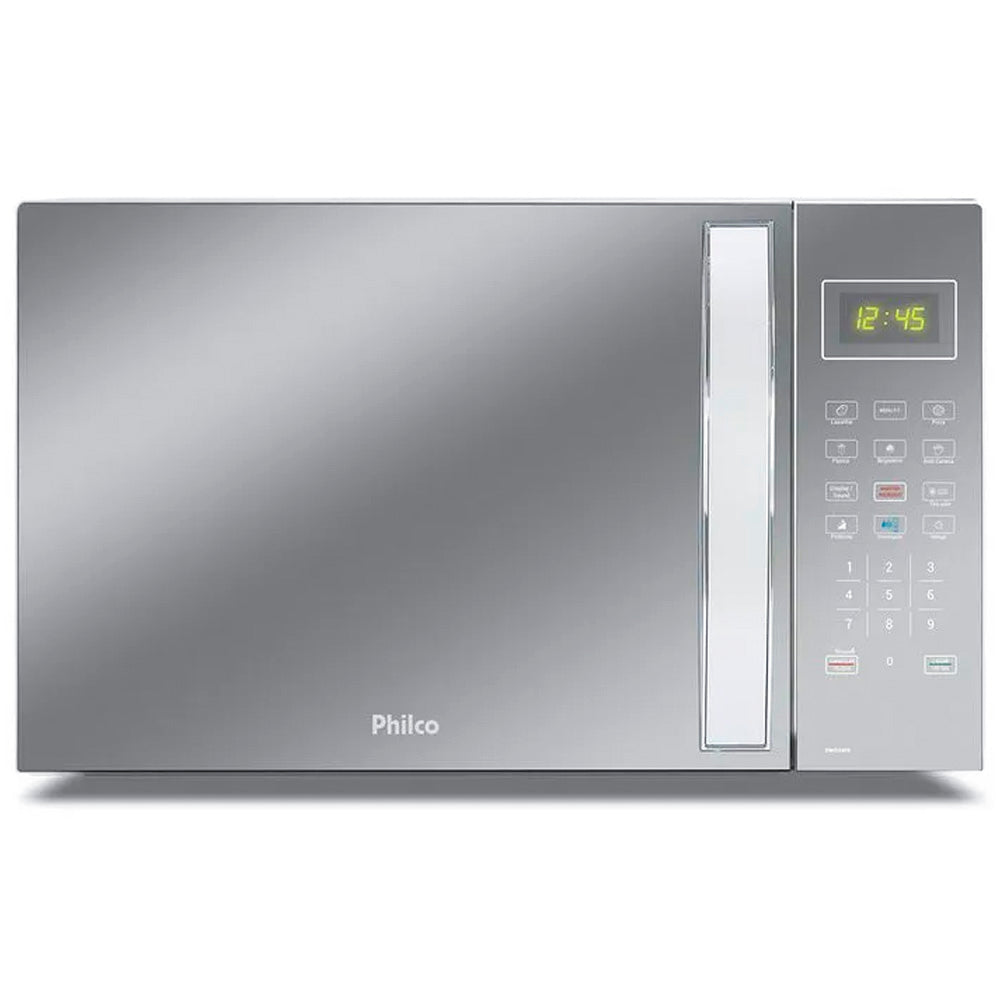 Micro-Ondas Philco Espelhado 37 Litros Limpa Fácil 1400W PMO37ES/PMO34ES
