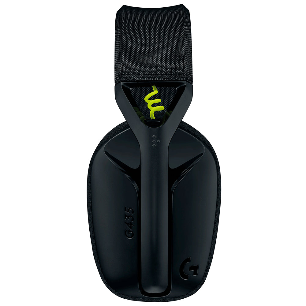 Headset Gamer Sem Fio Logitech G435, Lightspeed e Bluetooth, Dolby Atmos, USB, PC, PS4, PS5, Mobile, Drivers 40mm, Preto