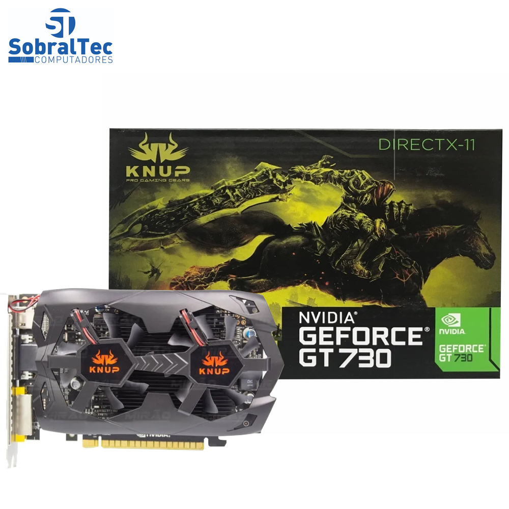 Computador Gamer Core i5- HD SSD 256GB- Memória 4GB- Placa De Video 2Gb KP-GT730- Gabinete Acrílico Fonte Real 500W