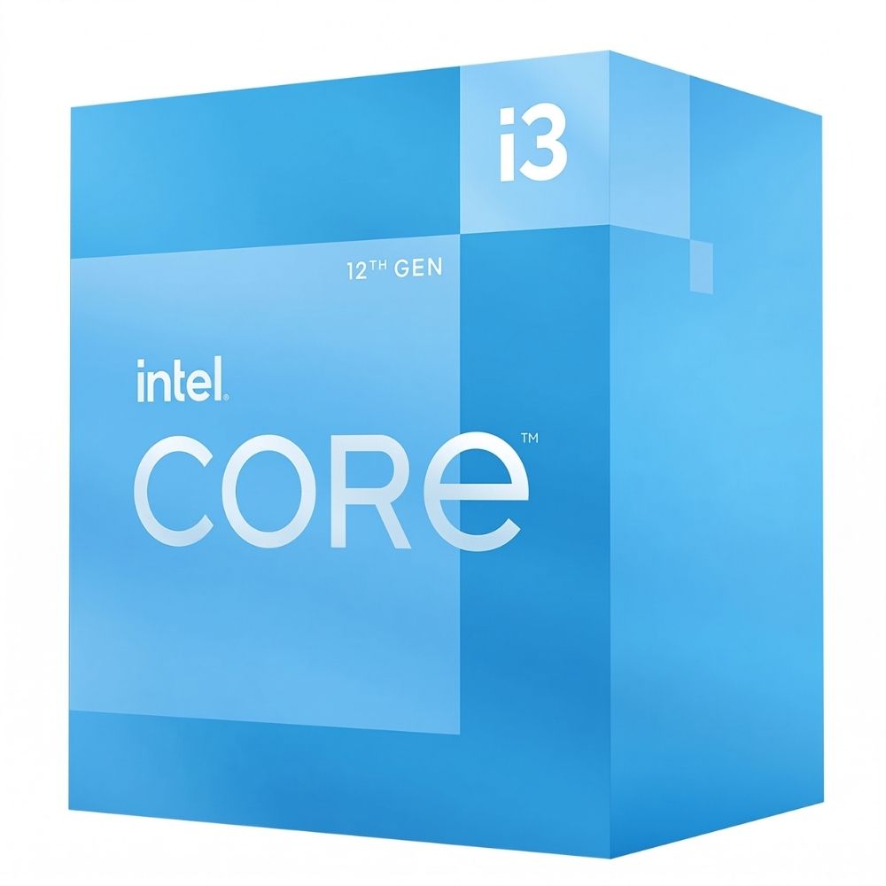 Processador Intel Core i3 12100, 3.3GHz (4.3GHz Turbo), 12ª Geração, 4-Cores 8-Threads, LGA 1700, Com Cooler, BX80715121