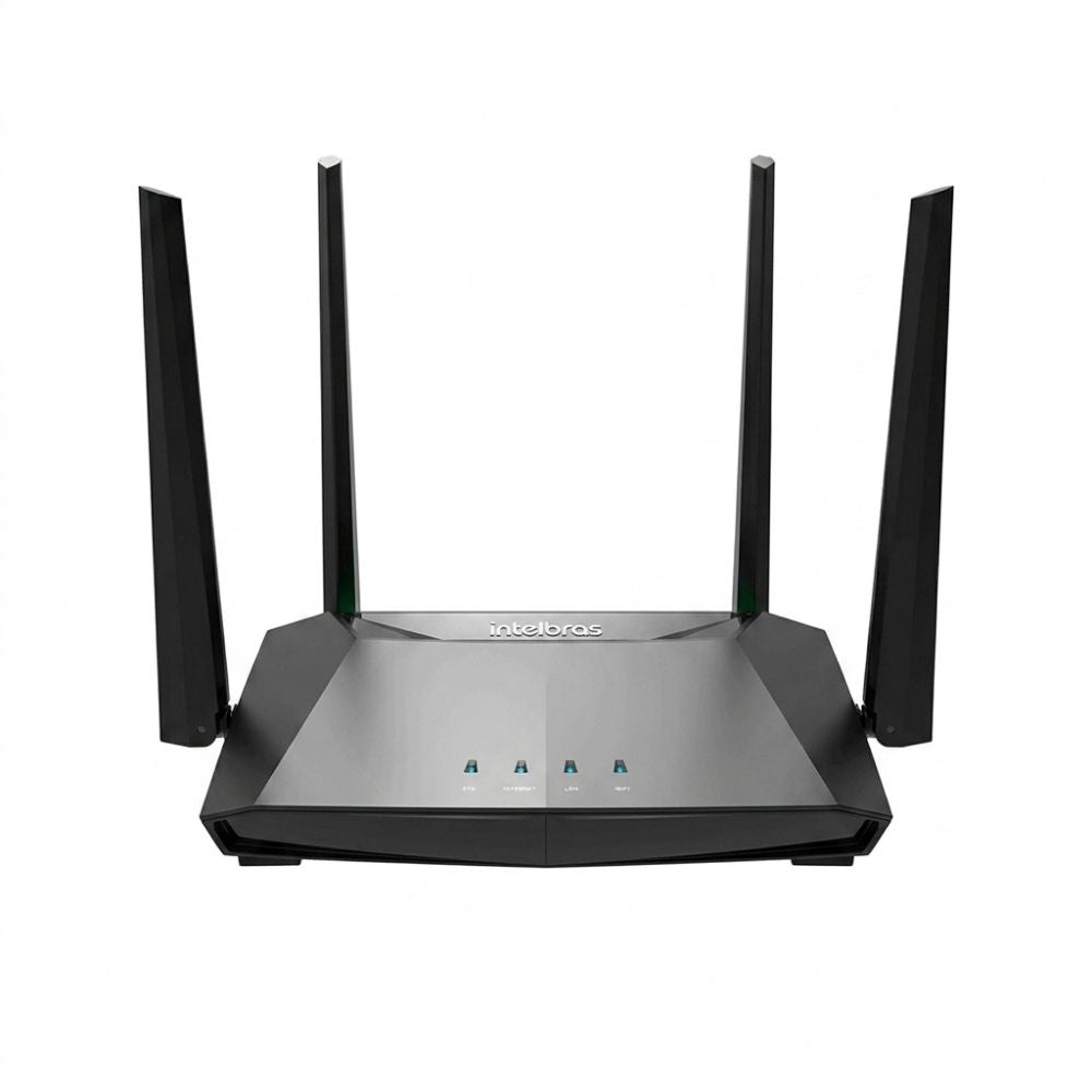 Roteador Intelbras Action RG 1200 Dual Band Gigabit AC 1200 4 Antenas Usado Sem Fonte