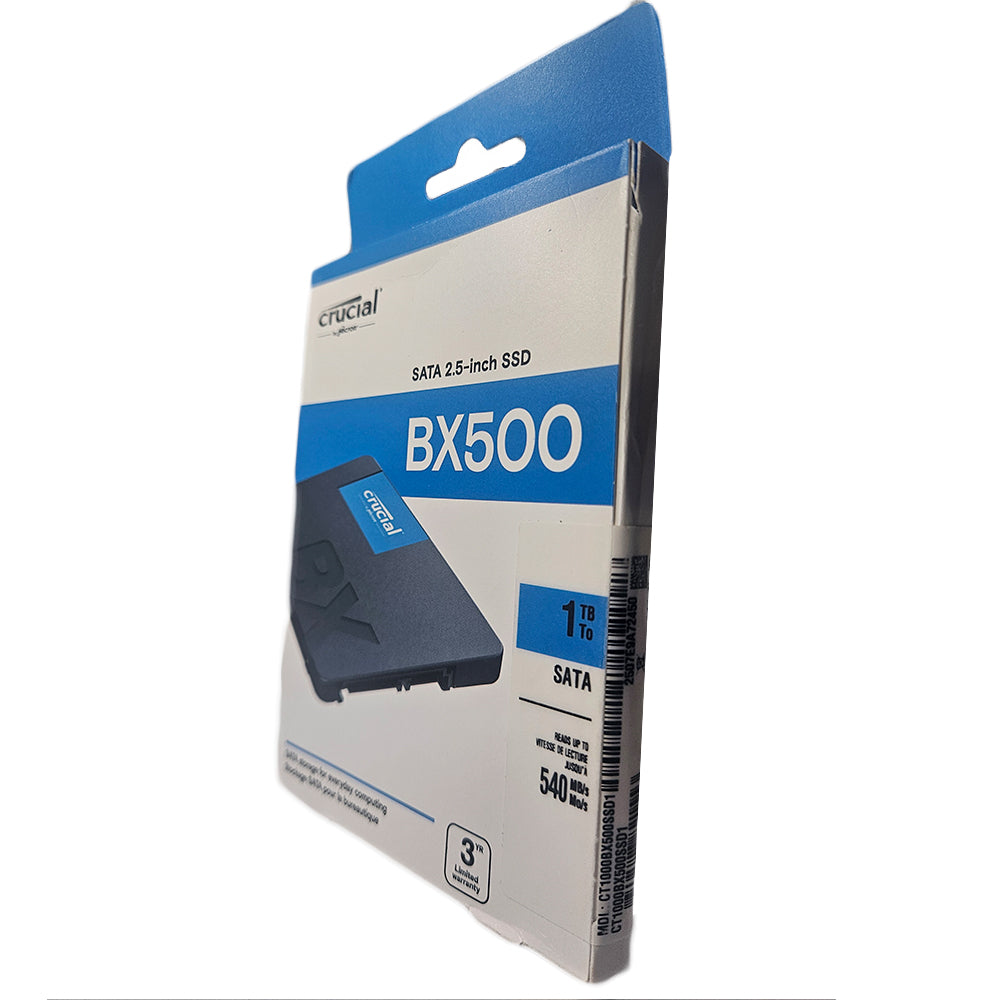 SSD Crucial 1TB BX500, 2.5