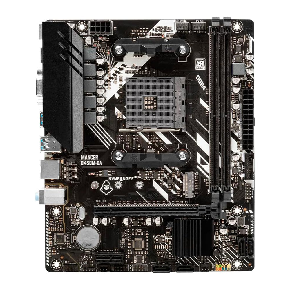 Computador Gamer Ryzen 5 5600 Radeon RX 7600 8GB RAM 16GB (Dual-Channel) SSD NVMe 512GB 600W