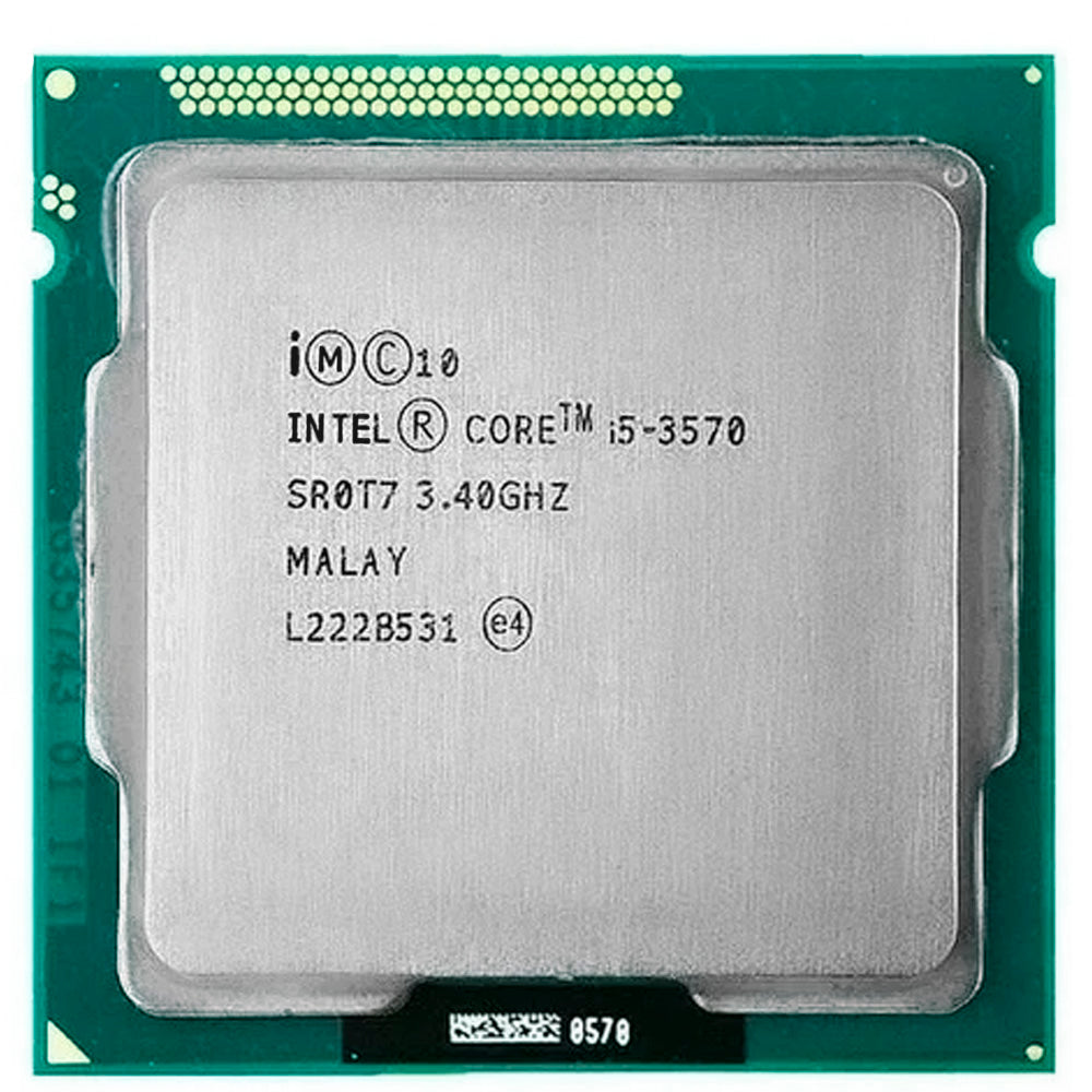 Computador Completo Core i5-3570, SSD 240GB, Memória Ram 8GB, Gab MT-32BK, Com Monitor 19 HDMI, Teclado e Mouse e MouseP