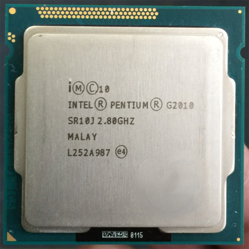 Processador Intel® Pentium® G2010 Lga 1155 3M de cache 2.80 GHz