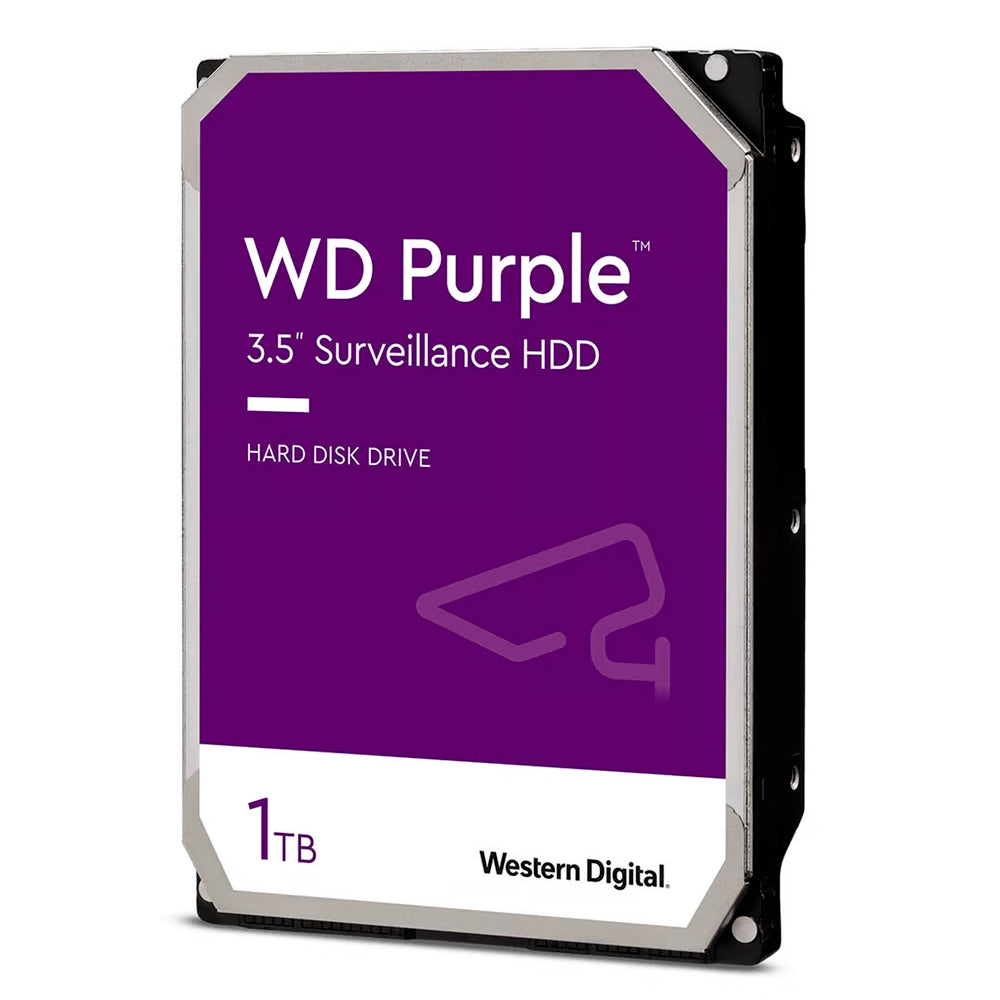 HD interno WD 1TB Purple, 5400 RPM, 3.5', SATA - WD11PURZ, Para Dvr e Desktop