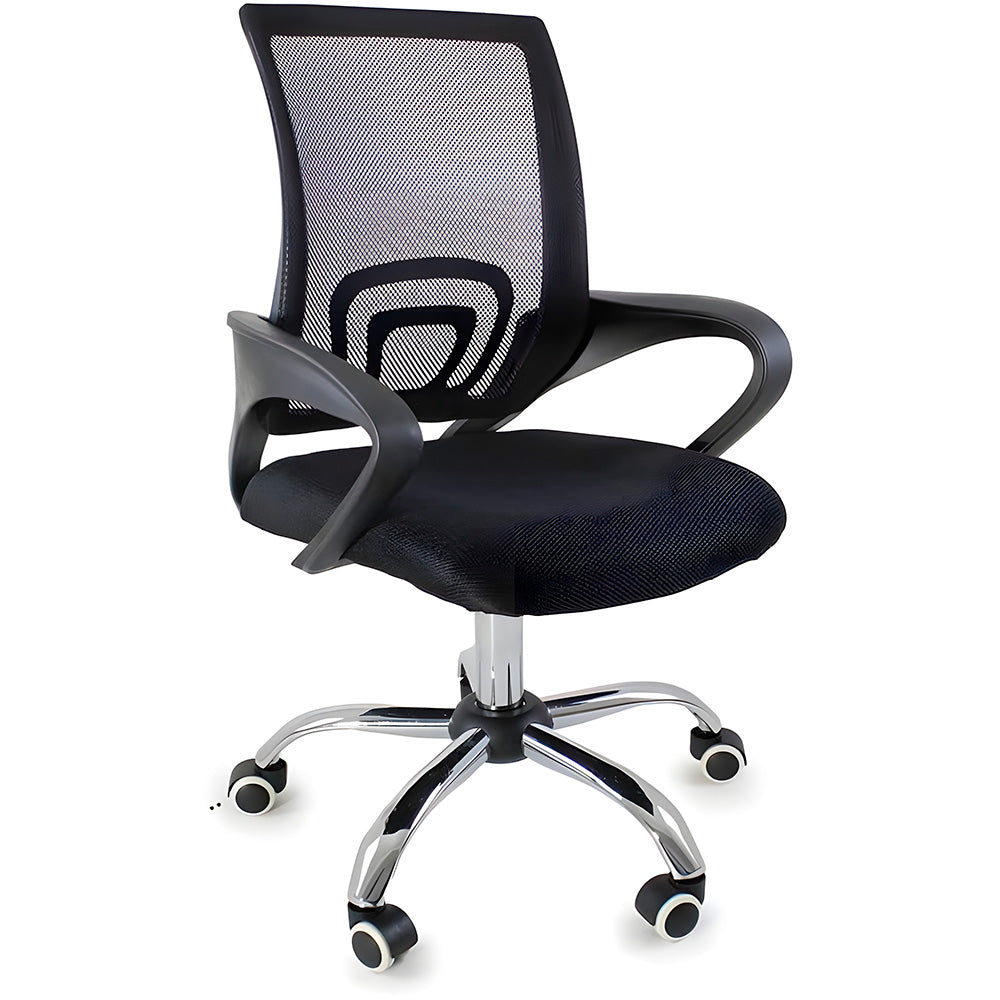 Cadeira de Escritorio Begonia, Tela Mesh, Ergonomica Giratoria