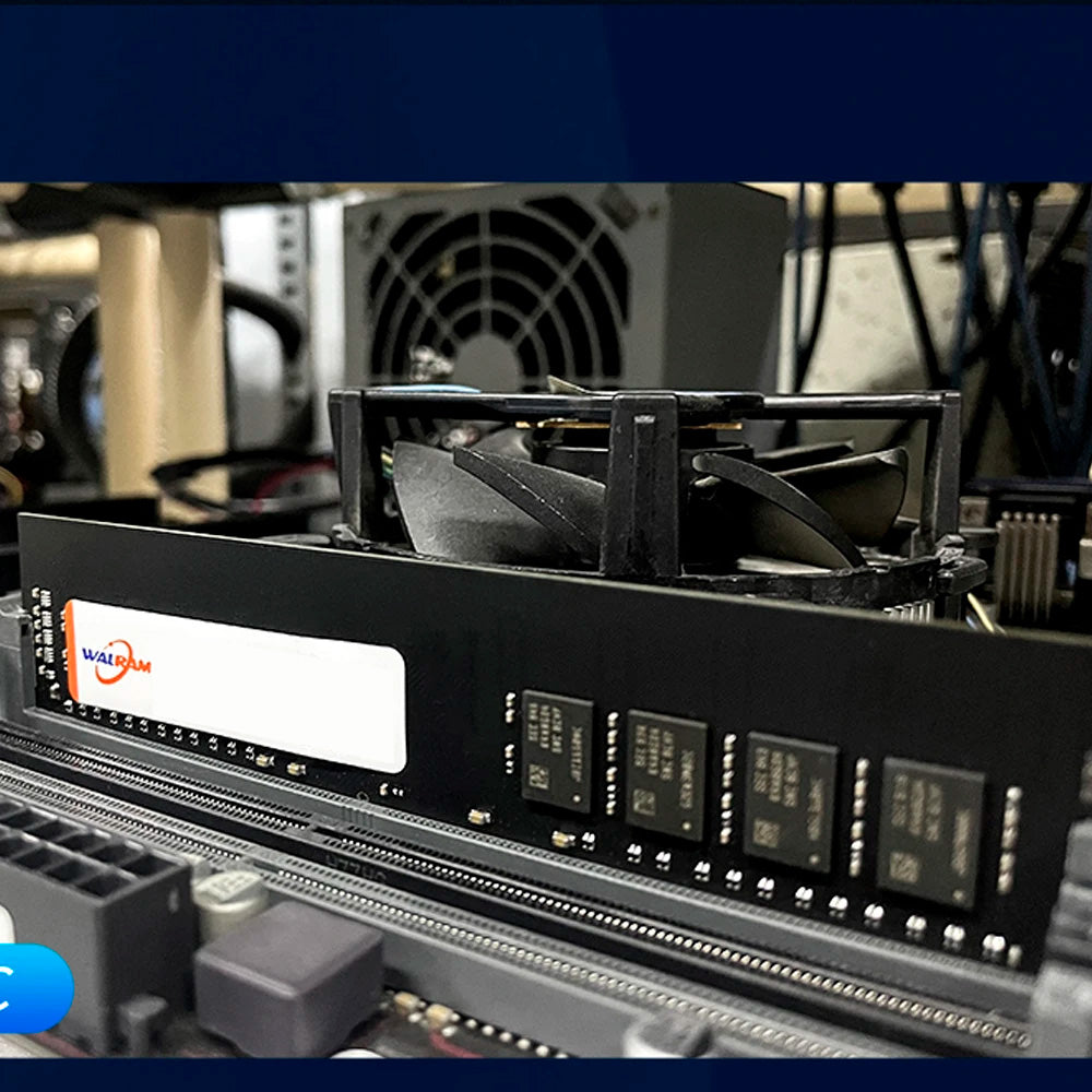 Memória RAM Desktop 8GB DDR3 1600MHz U-DIMM Walram - Preta