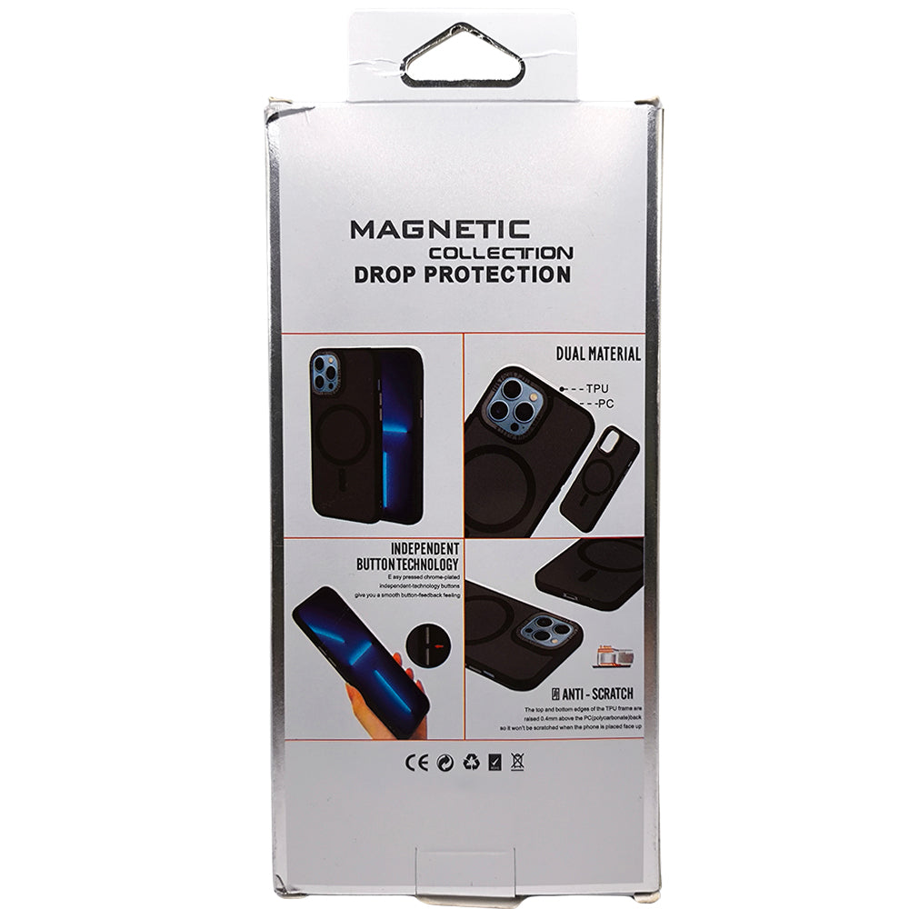 Capa Para iPhone 11, Com Suporte Para Carregamento Magnético, Magnetic Collection, Preto