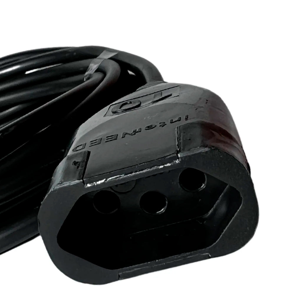 Extensão Elétrica 1.800W 10 Metros 10A Cabo PP 2x1,0 Reforçada 127v/220v - Preto