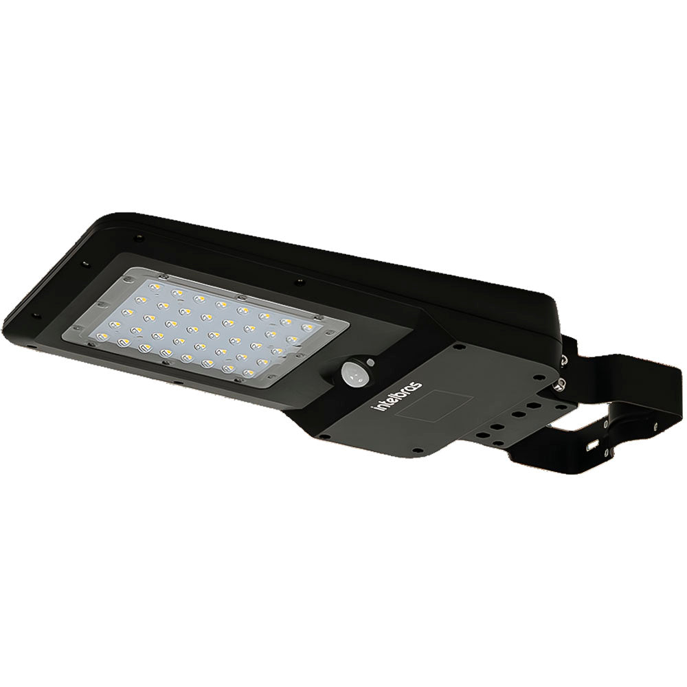 Luminária Solar LED 15W Integrada, 1600 Lúmens, Intelbras, LSI 1600 - Preto