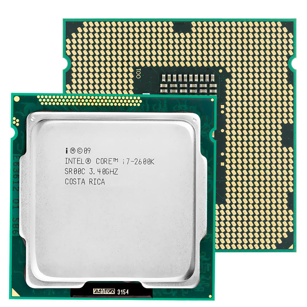 Processador Intel Core i7-2600K, 3.40 GHz (Turbo até 3.80 GHz), 4 Núcleos, 8 MB Cache, TDP 95W, LGA1155, 2ª Geração, OEM