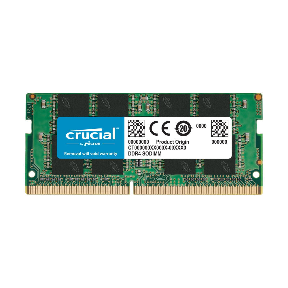 Memória Notebook Crucial 16GB DDR4 3200MHz SODIMM 1.2V CL22, Single Rank, CT16G4SFRA32A.M16FE