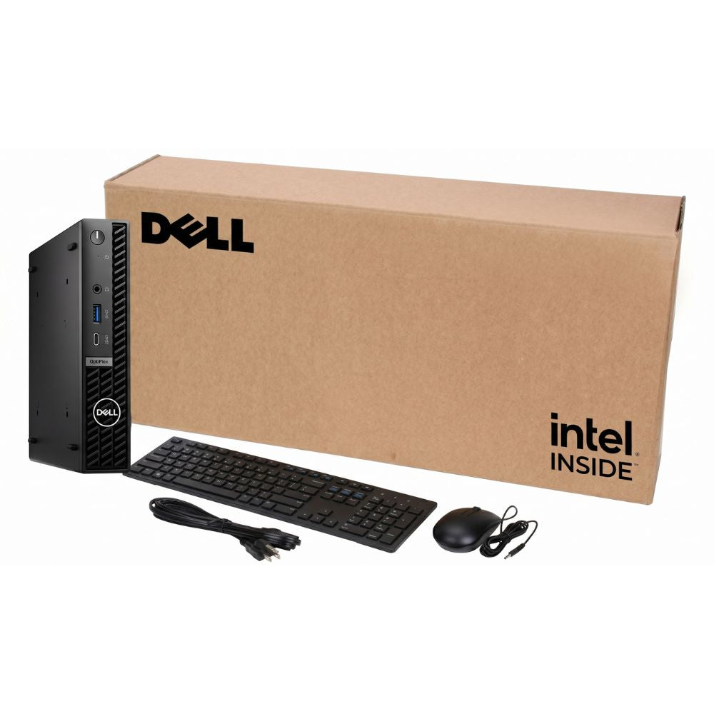 Mini Computador Dell Optiplex Micro 7020 i5-12500T 8GB RAM 256GB SSD + Teclado e Mouse, Windows 11 Pro