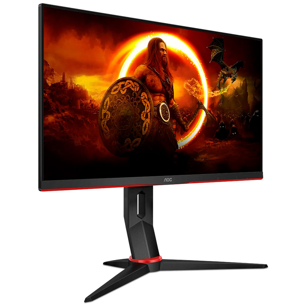 Monitor Gamer AOC Hero 24" Full HD, 165Hz, 1ms, Com Ajuste de Altura, AMD FreeSync, Low Input Lag - 24G2S/BK