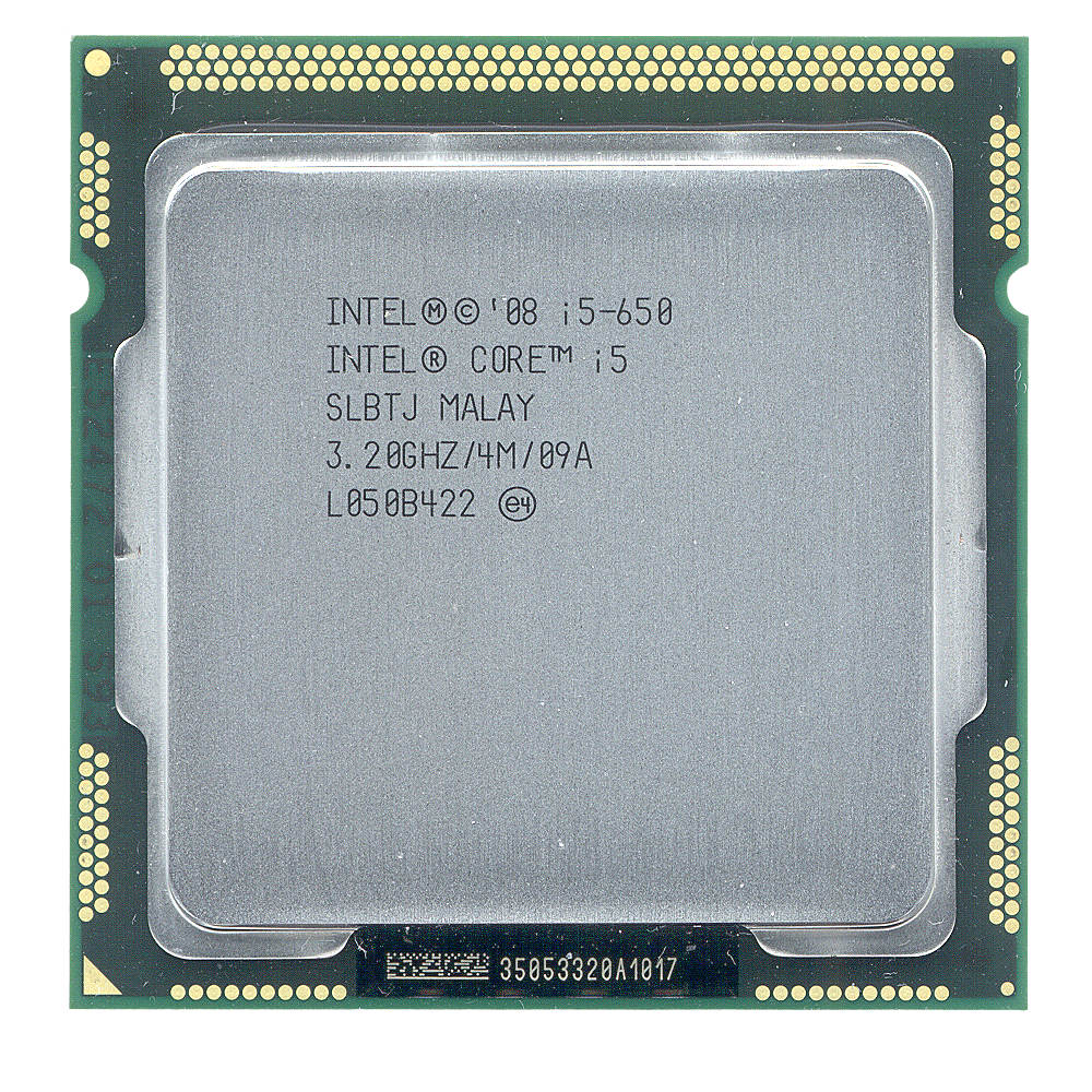 Processador Intel Core i5-650 3.20GHz, 4M Cache, Dual-Core, 2 Threads, LGA 1156, OEM Sem Caixa
