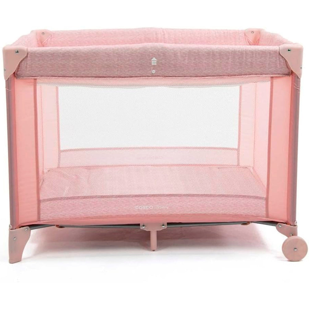 Berço Portátil Cosco Kids, Berço Nanny, de 0 a 18kg, Rosa Rajado