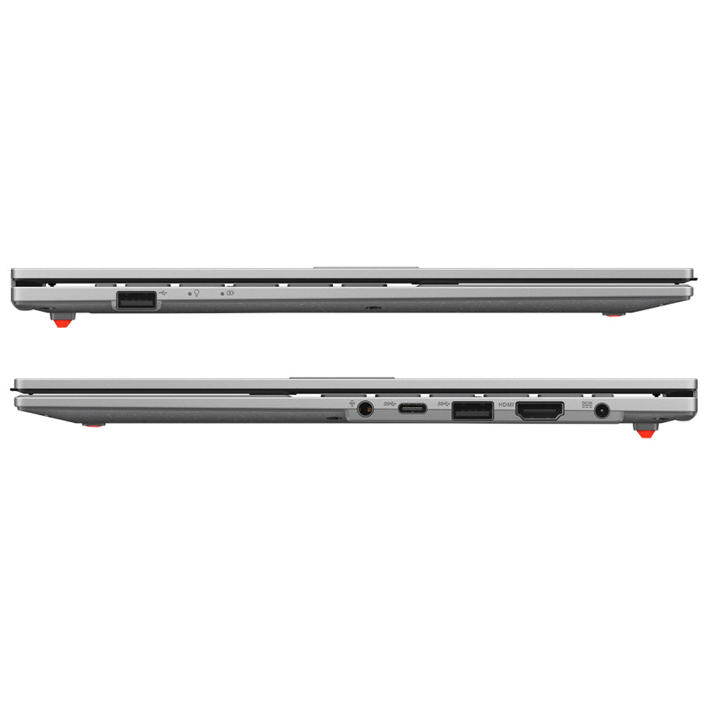 Notebook ASUS Vivobook Go 15, Intel Core i3 N305, 8GB, 512GB SSD, W11 Home, Tela 15.6" FHD, Cool Silver - E1504GA-NJ435W