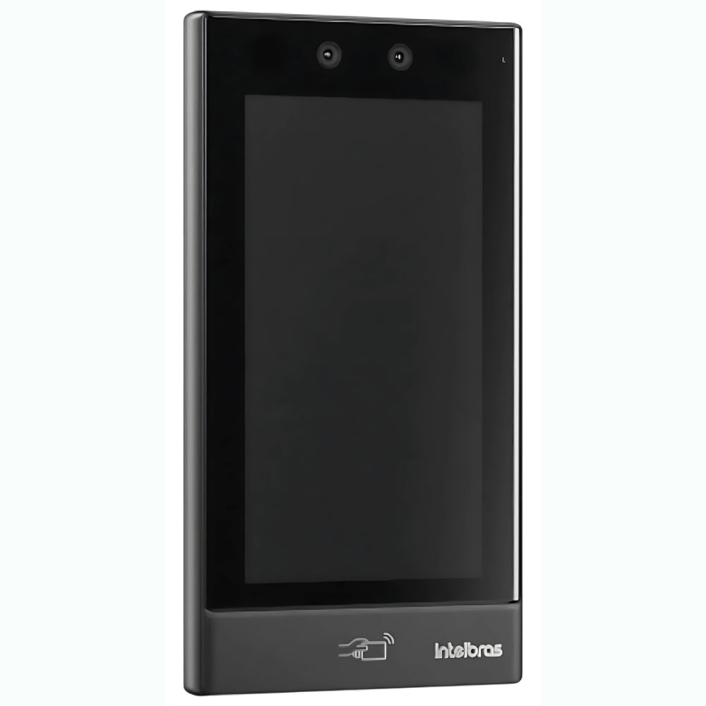 Controladora Acesso Facial SS 5531 MF W Intelbras, Com Leitor RFID e Acesso Por QR Code