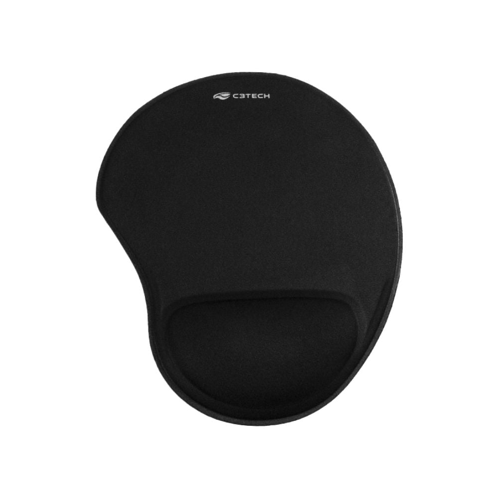 Mouse Pad Com Apoio Ergonomico MP-50 C3Tech - Preto