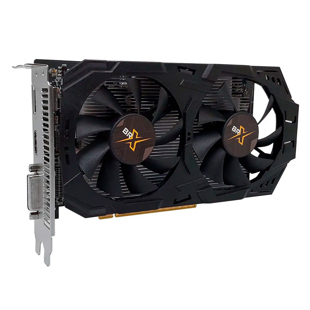 Placa de Vídeo AMD Radeon RX580, 8GB GDDR5, 256-bit, 2048SP, PCI Express 3.0, HDMI/DP/DVI, Dual Fan - BRX