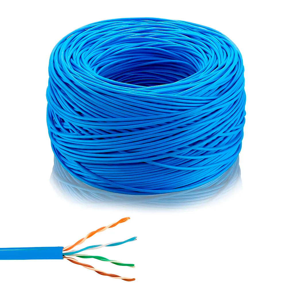 Caixa de Cabo de Rede 305 Metros CAT.5 D Connect - Azul