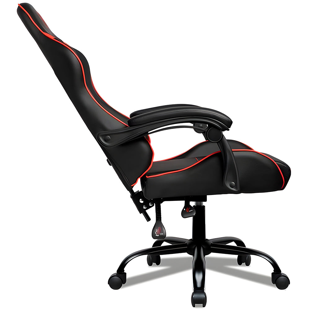Cadeira Gamer TGT Heron TC, Preto e Vermelho, TGT-HRTC-BR02