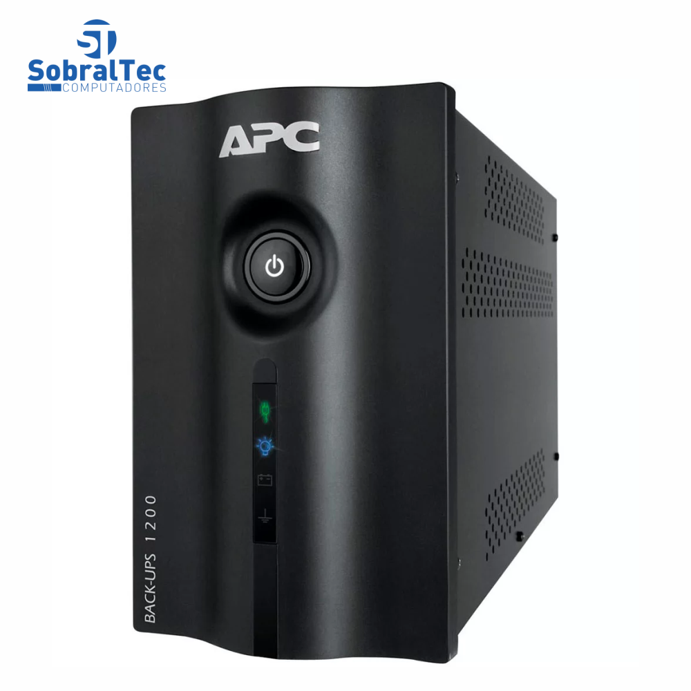 Nobreak APC Back UPS 1200VA 600W Bivolt 115V/220V 8 Tomadas BZ1200-BR