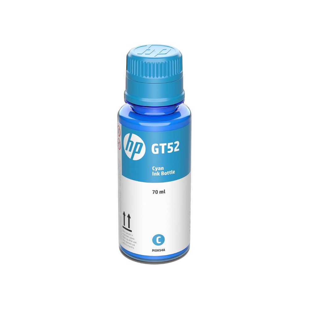 Kit Refil 4 Cores Hp GT52/GT53 Original 300Ml 9F3N4AL Ciano, Magenta, Amarelo e Preto Para impressora Deskjet 5810, 5820