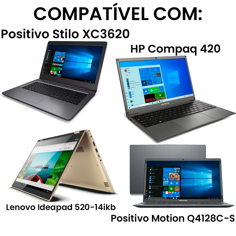 Tela LED 14 Slim 30 Pinos Para Notebook Positivo Stilo XC3620, Motion Q232b, PN SL140PB42D1636, Fosca