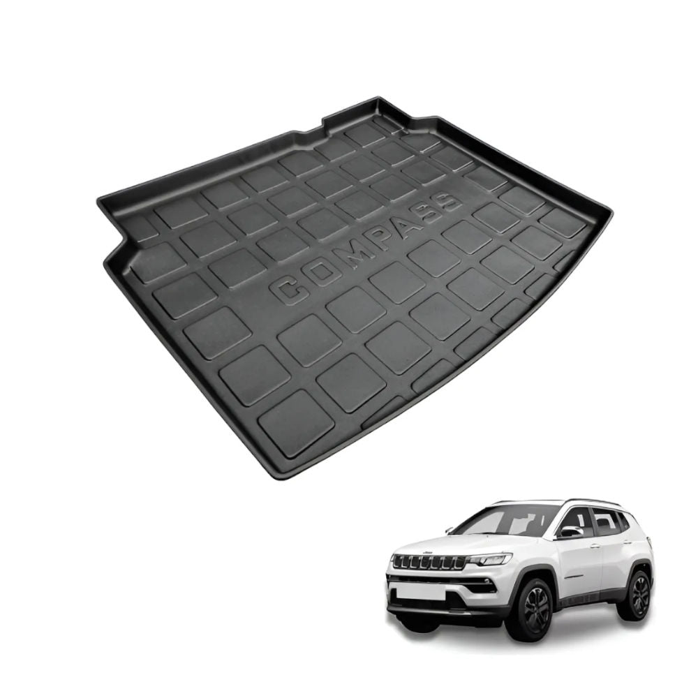 Tapete Bandeja Protetor Porta-Malas Jeep Compass 2017-2025 (PBS106)