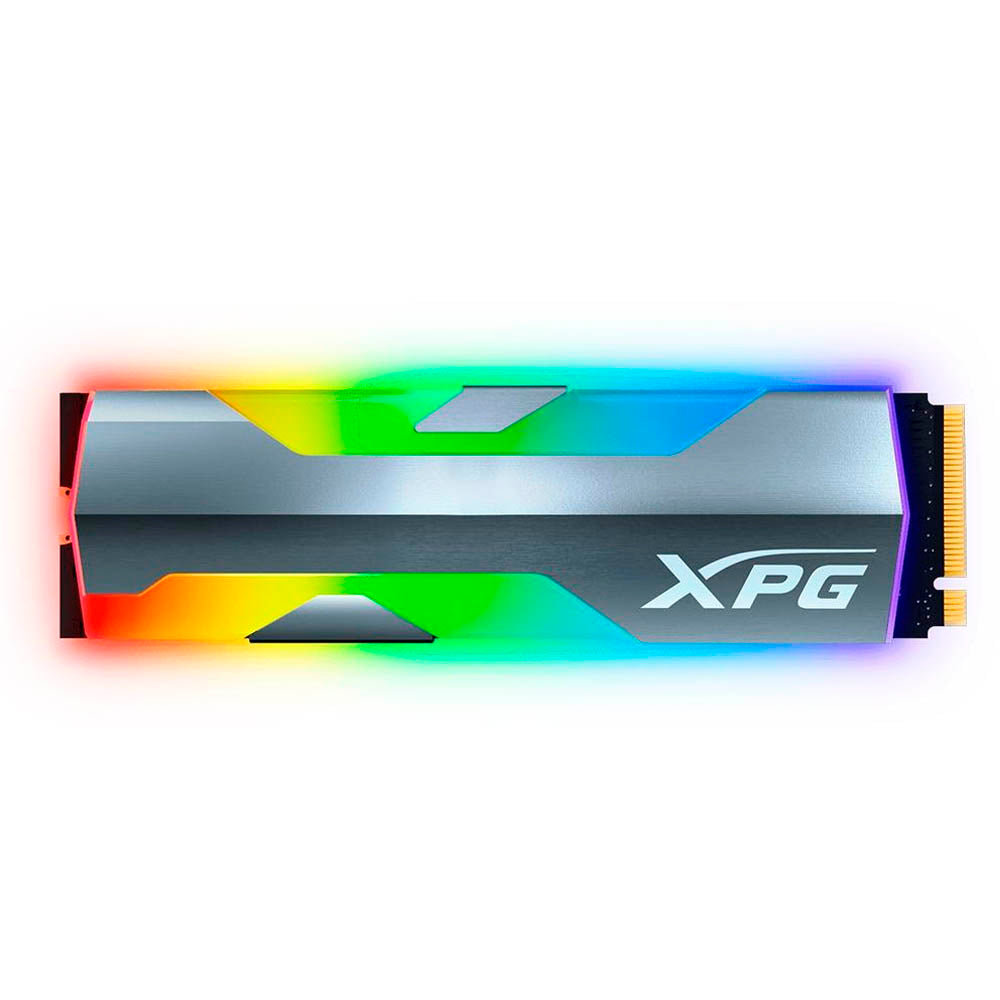SSD M.2 XPG Spectrix 500 GB S20G, M.2 2280, PCIe Gen3x4 Leitura 2500 MB/s, Grav 1800 MB/s 3D NAND, ASPECTRIXS20G-500G-C