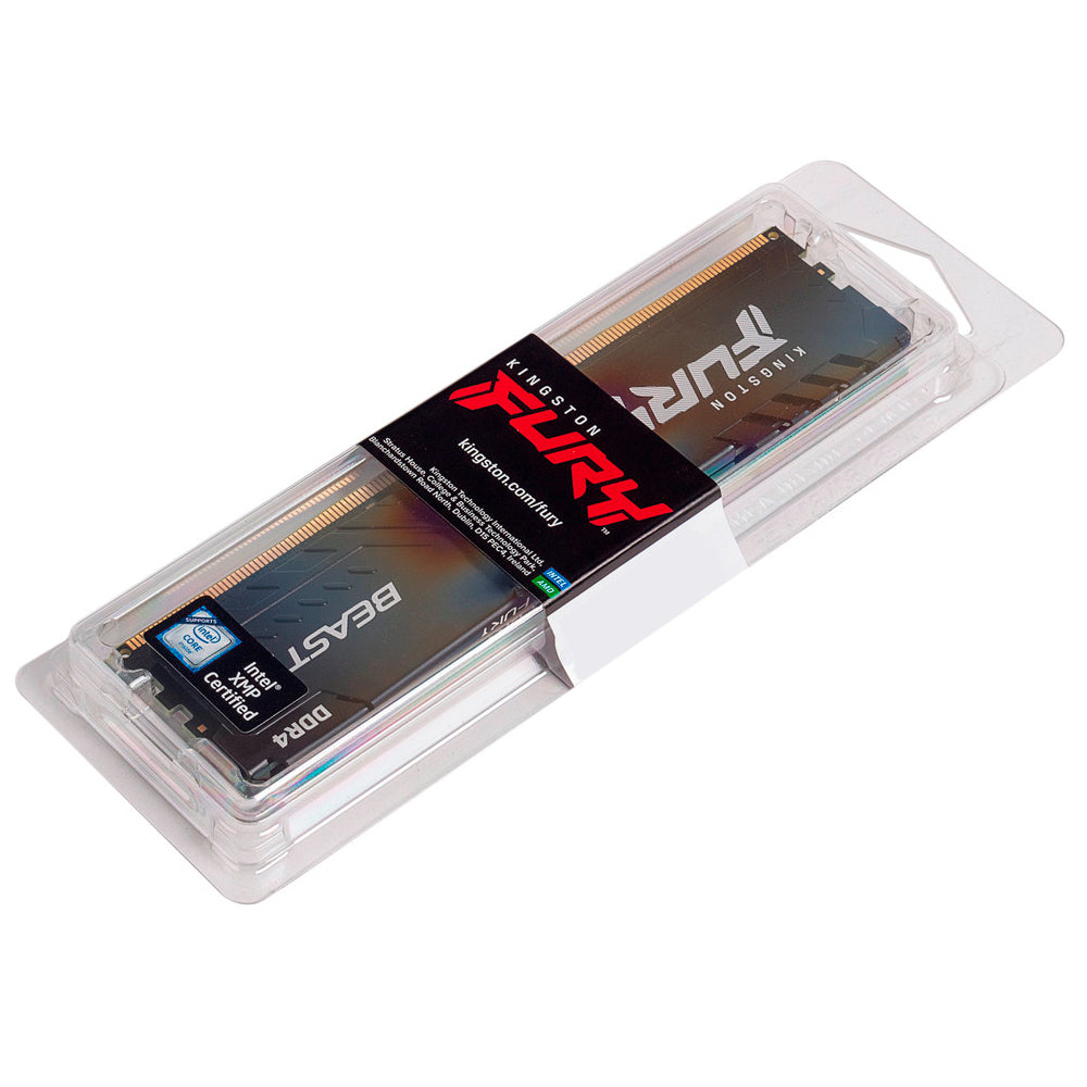Memória RAM Desktop 8GB 3200MHz DDR4 Kingston KF432C16BB/8CLLB Fury Superframe - OEM