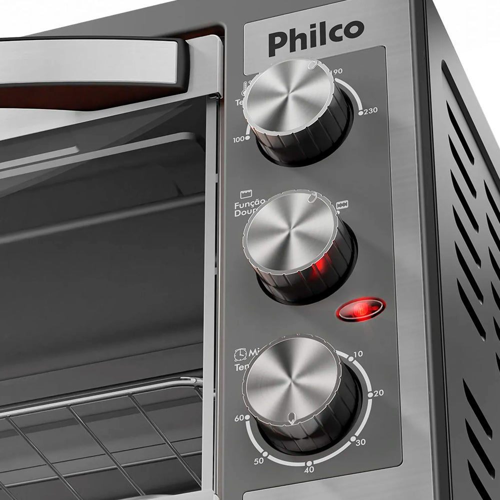 Forno Elétrico Philco PFE52P 50 Litros, Dupla Resistência 220V