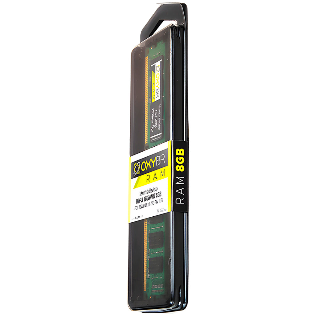 Memória Ram Desktop OxyBR 8GB 1600MHz DDR3