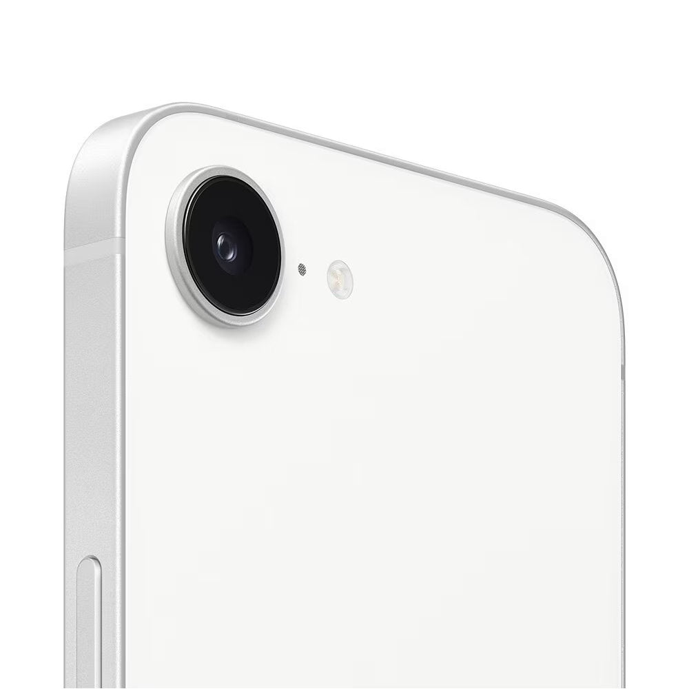 Apple iPhone 16e 128GB Branco Tela 6.1" Câmera 48MP Chip A18 5G