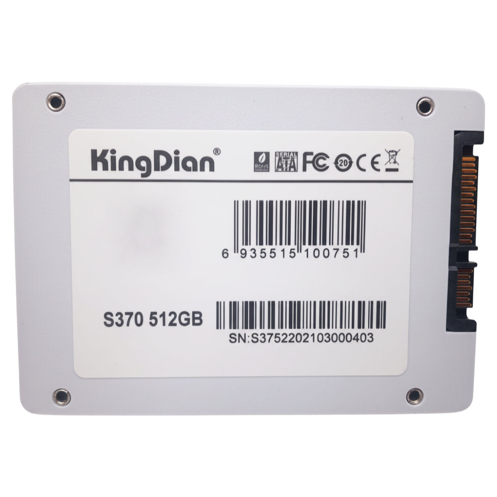 SSD KingDian Killer 512GB 2.5" SATA III 6Gb/s, Leitura 560MB/s Gravação 520MB/s, Controlador SMI