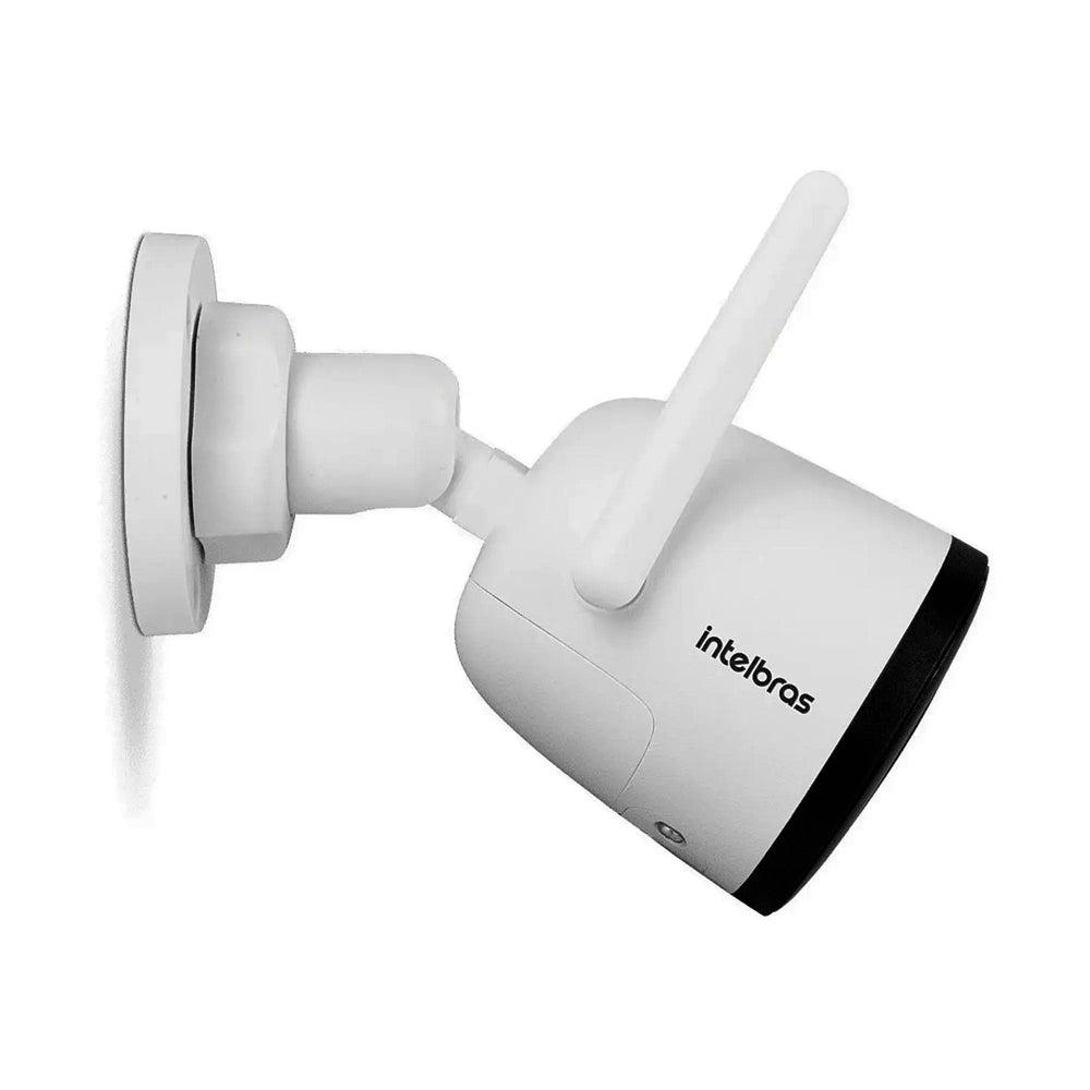 Câmera Inteligente Externa Compatível com Alexa Wi-Fi Full HD iM5 SC Branco Intelbras