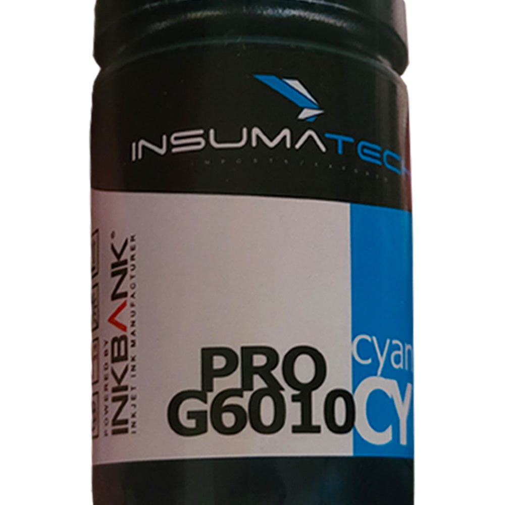 Refil de Tinta Compatível com Canon Insumatech Pro G6010 Corante Azul  70 ml