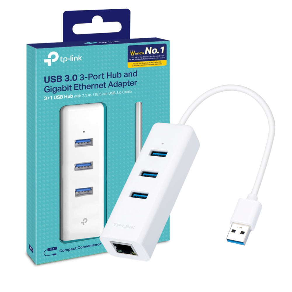 Hub USB 3.0 TP-Link UE330 e Placa de Rede Externa Gigabit RJ45 Windows Mac Linux