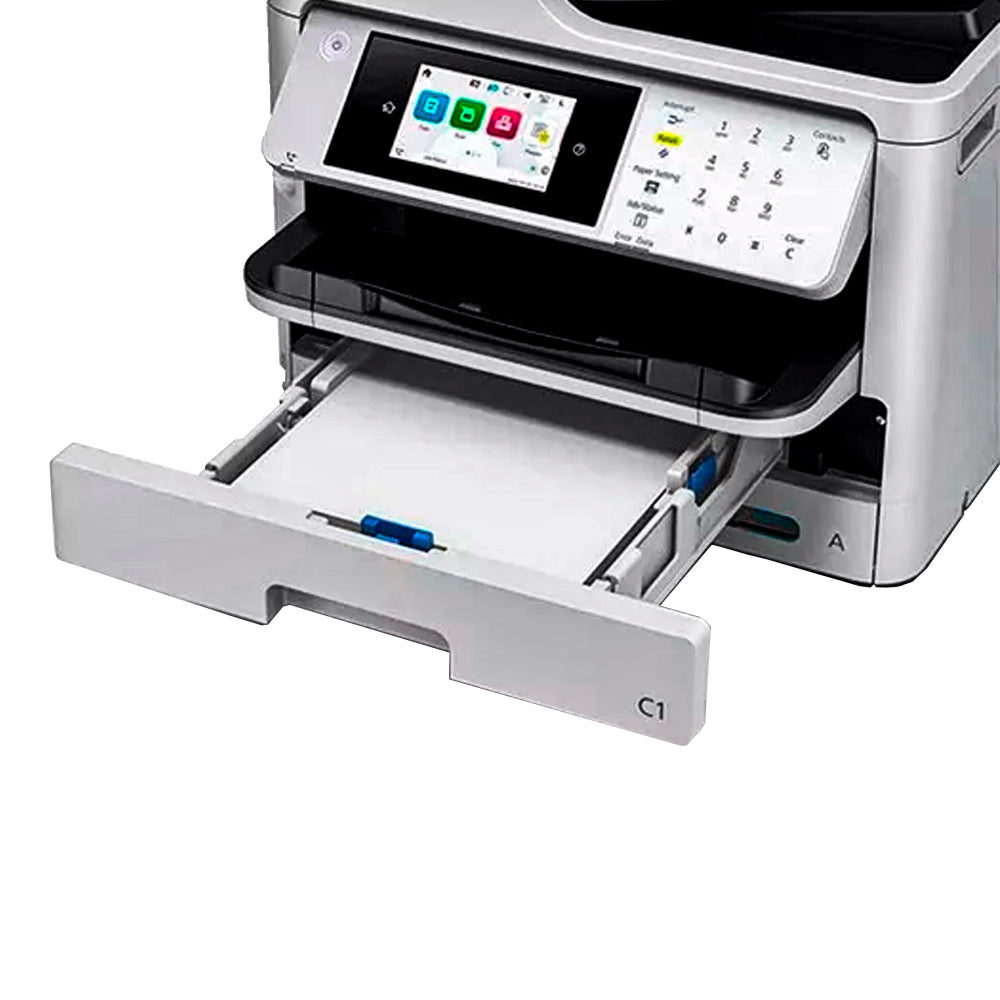 Multifuncional Epson WorkForce PRO WF-C5810, Tanque de Tinta Colorida, Wi-Fi Direct, Ethernet e Wireless, Bivolt, Branca