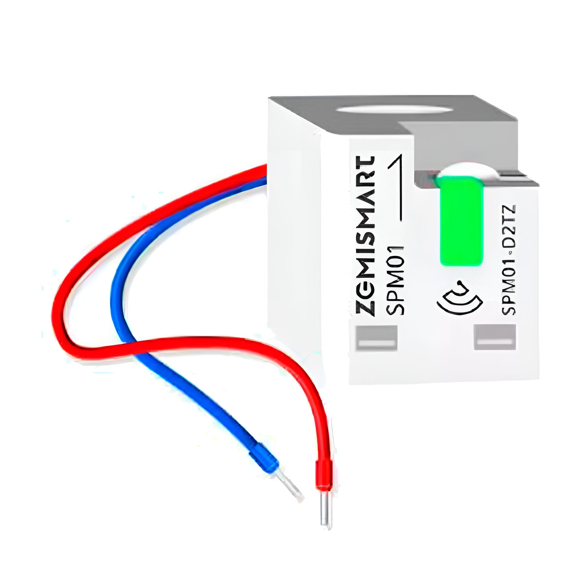Medidor de Energia Elétrica Inteligente, 63A, 4kWh, Zemismart, Monofásico, Zigbee 3.0, Branco