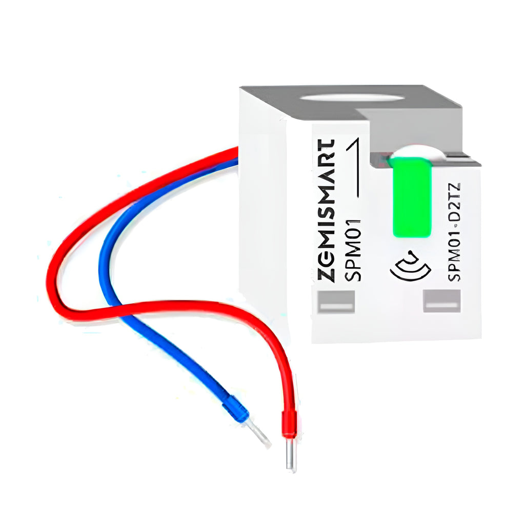 Medidor de Energia Elétrica Inteligente, 63A, 4kWh, Zemismart, Monofásico, Zigbee 3.0, Branco