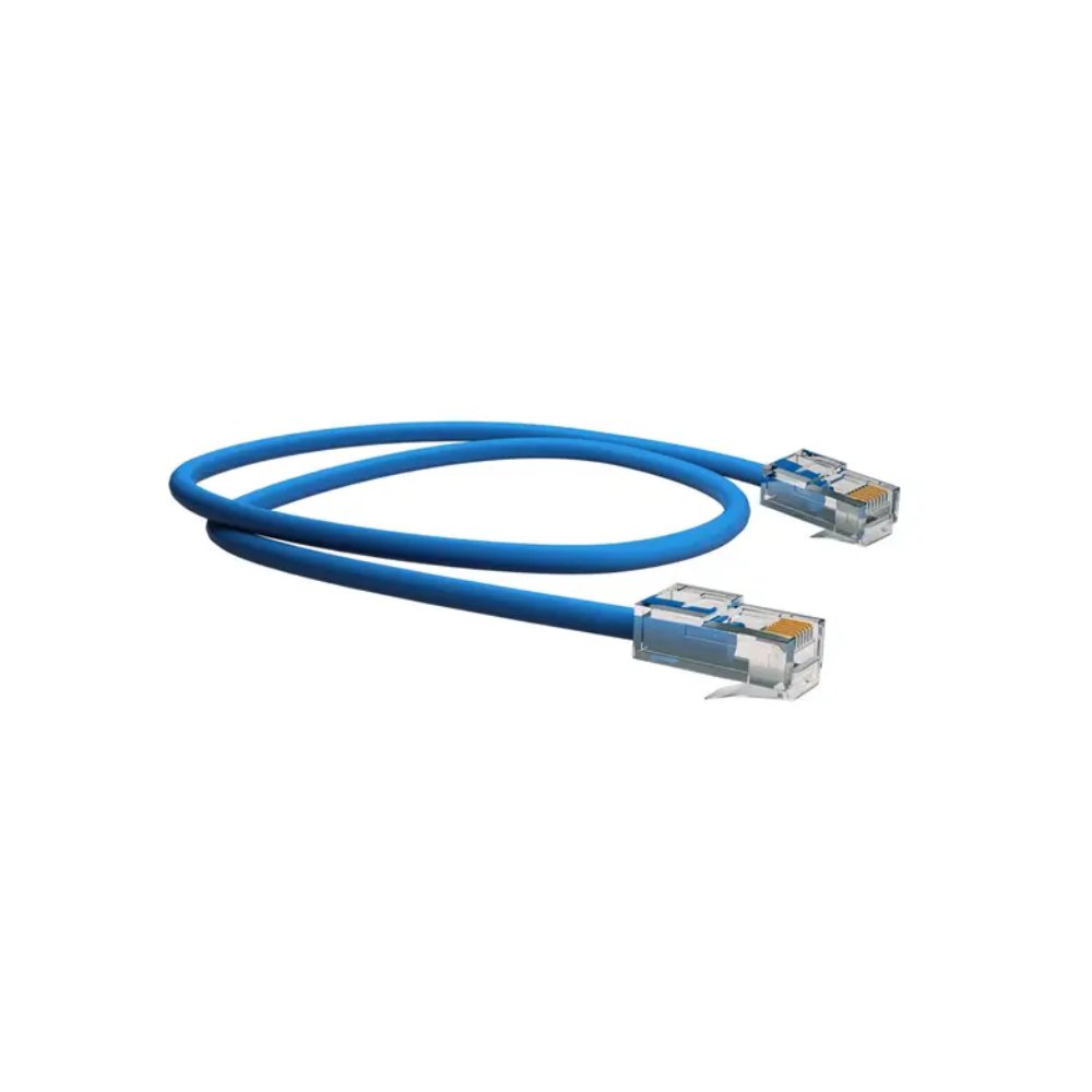 Cabo de Rede Patch Cord Furukawa Sohoplus U/UTP CAT.6 1.5 Metro Azul Claro