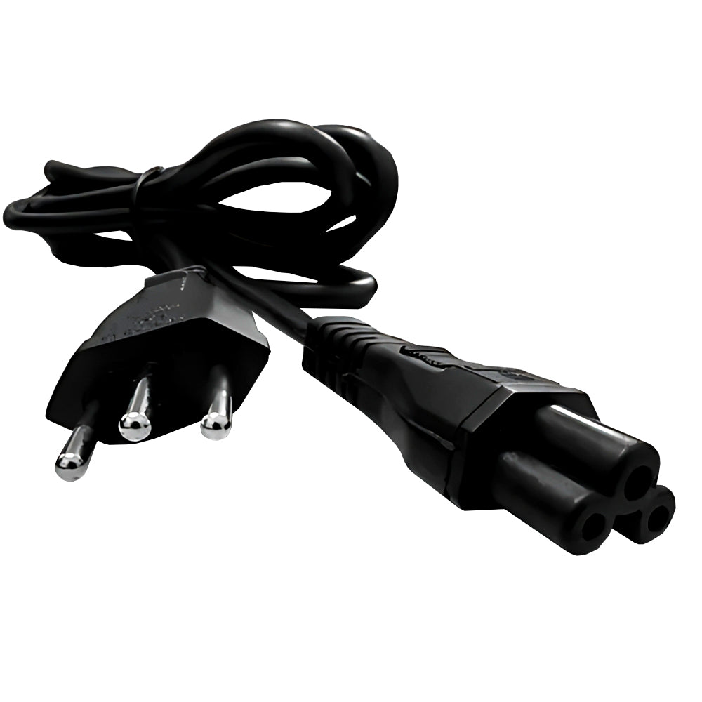 Cabo de Força Tripolar 1,5 Metros, Para Fonte de Notebook, Tipo Mickey, 3 x 0,5m, OD6.8, Next Trad - 03498